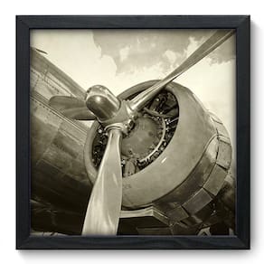 Quadro Decorativo - Hélice - 33cm x 33cm - 002qndbp