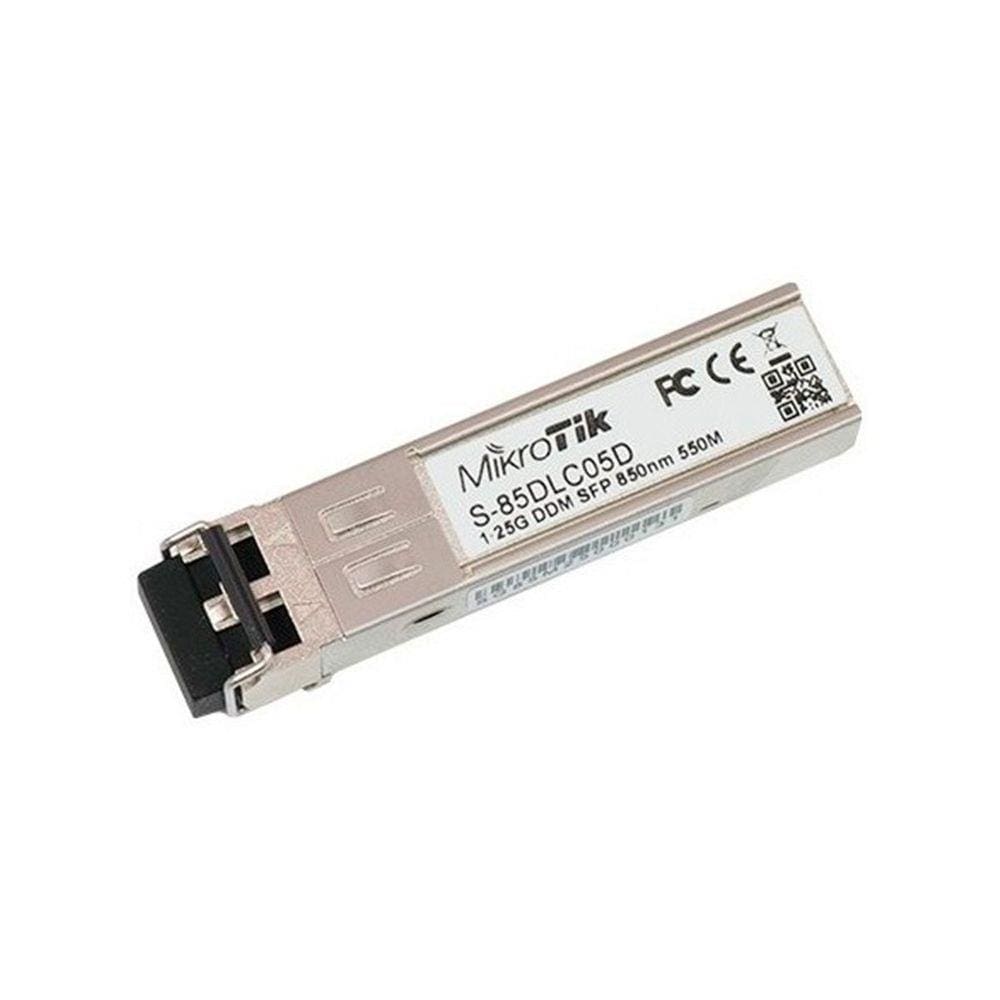 Módulo GBIC LC Duplex Mikrotik - Alcance de 550m - S-85DLC05D