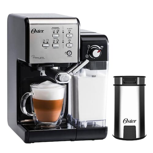 Kit Cafeteira PrimaLatte Black e Moedor de Café Oster é boa?