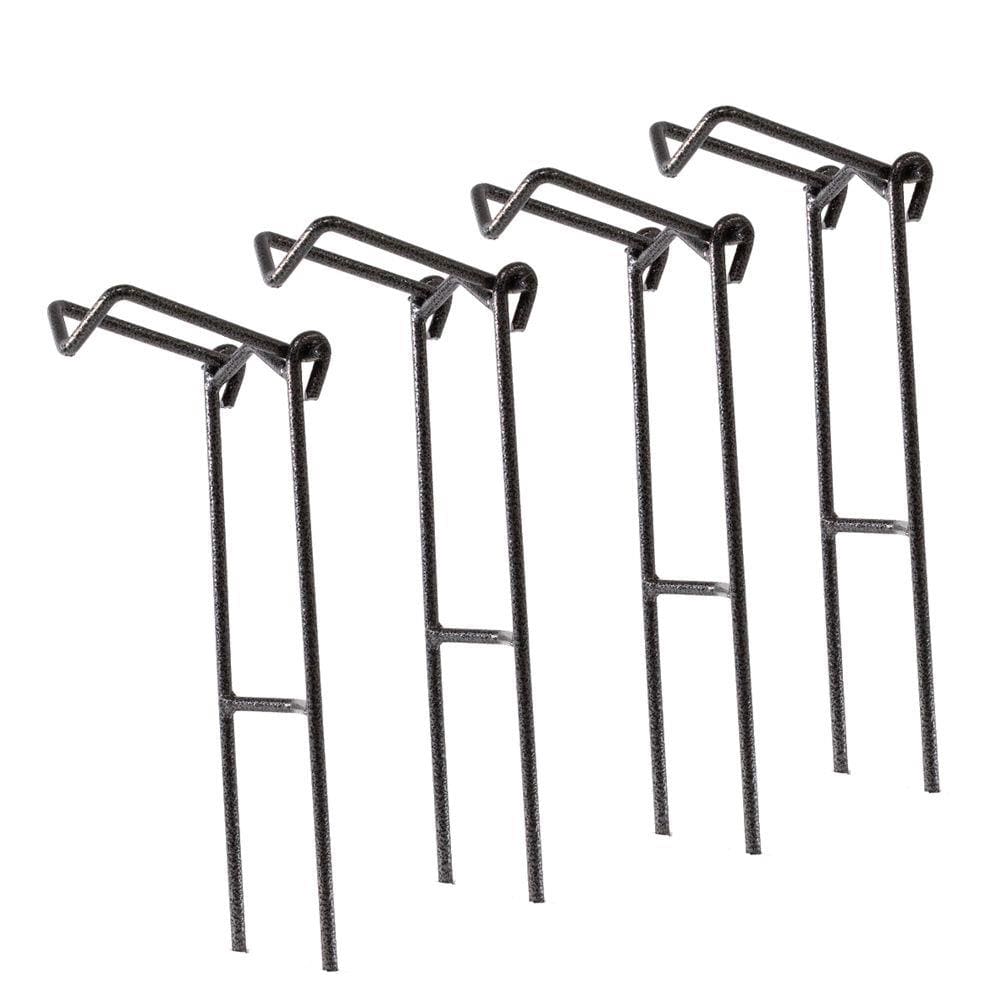 Kit 4 Suportes Secretária Espera para Vara de Pesca Dobrável Super Reforçado 30cm