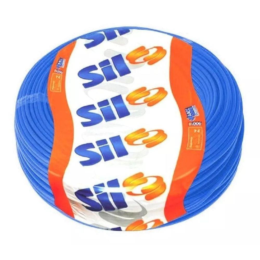 Fio Flexível 2,50 Mm Sil  50 Metros  Azul