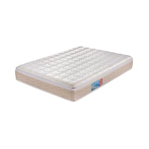 Colchão Solteiro Compactor Ortopédico One Face 88cmx188mx28cm Quality-Flex Branco/Bege