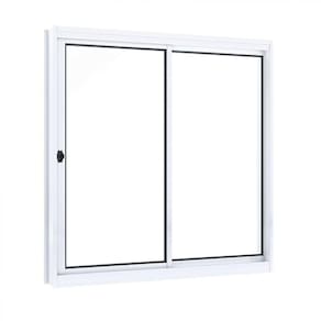 Janela de Correr Aço 2 Folhas Riobras  100cmx120cm Branco