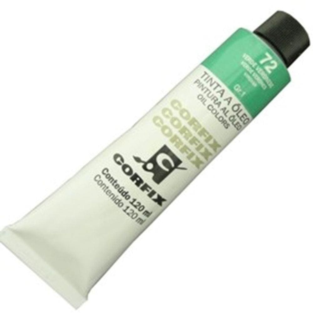 Tinta a Óleo Corfix 120ml 072 Verde Veronese G1