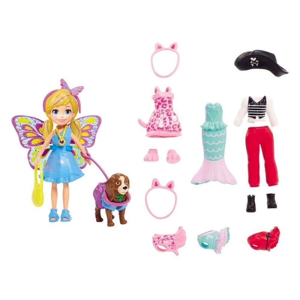 Boneca Polly Pocket Kit De Viagem - Mattel - A sua Loja de