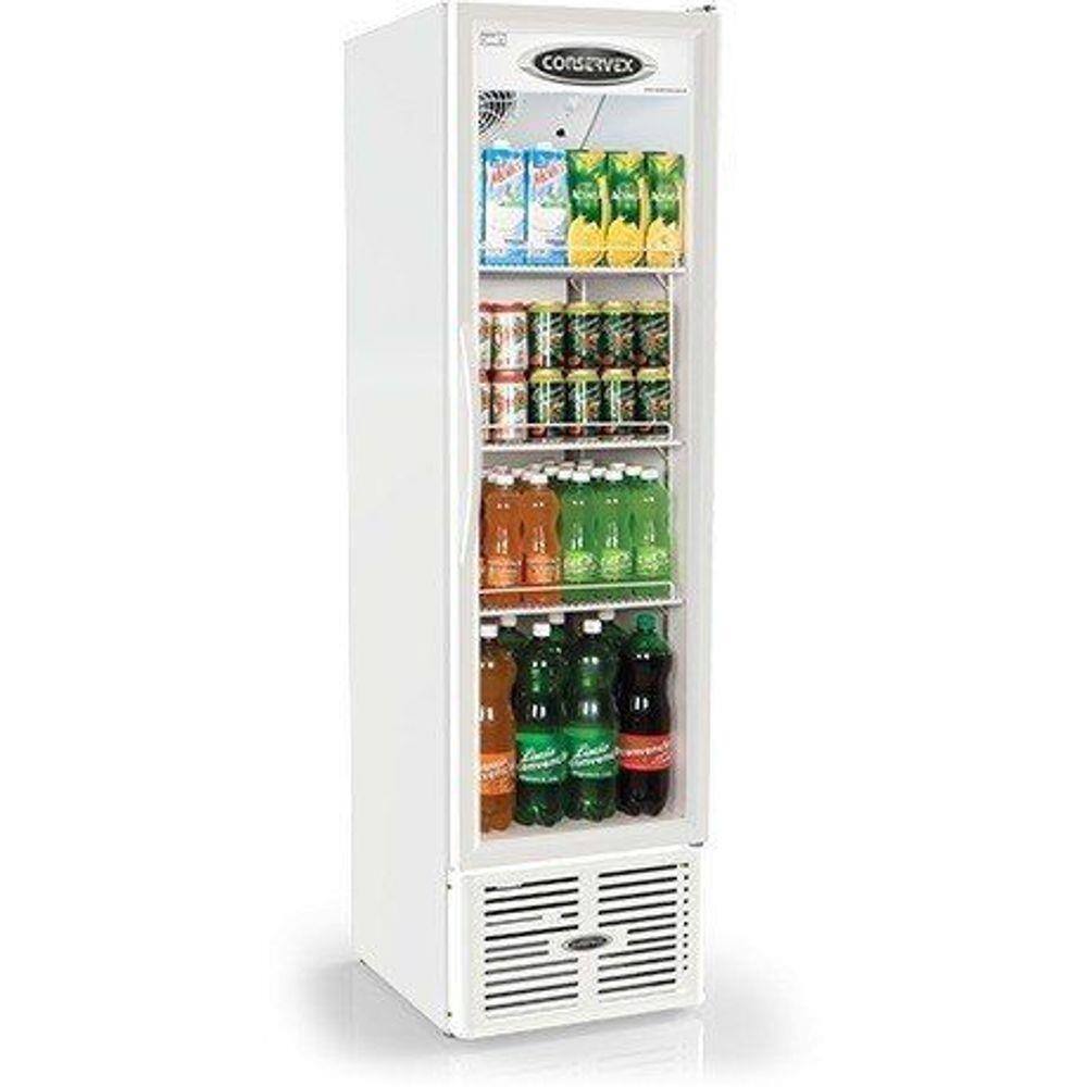 Geladeira/refrigerador 250 Litros 1 Porta Branco - Conservex - 110v - Erv-250
