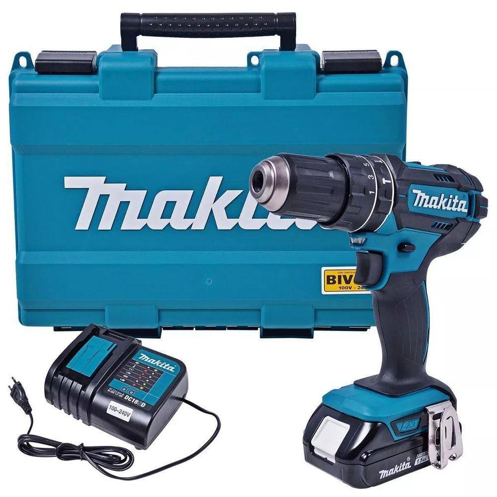 imagem-Parafusadeira/furadeira Impacto A Bateria Dhp482sy - Makita