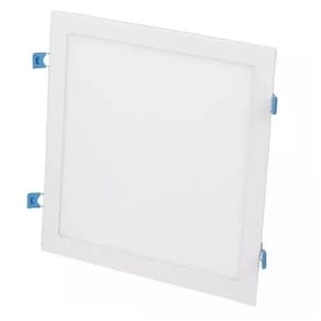 Painel Paflon Led Embutir 24w Quadrado Branco Morno 4000k