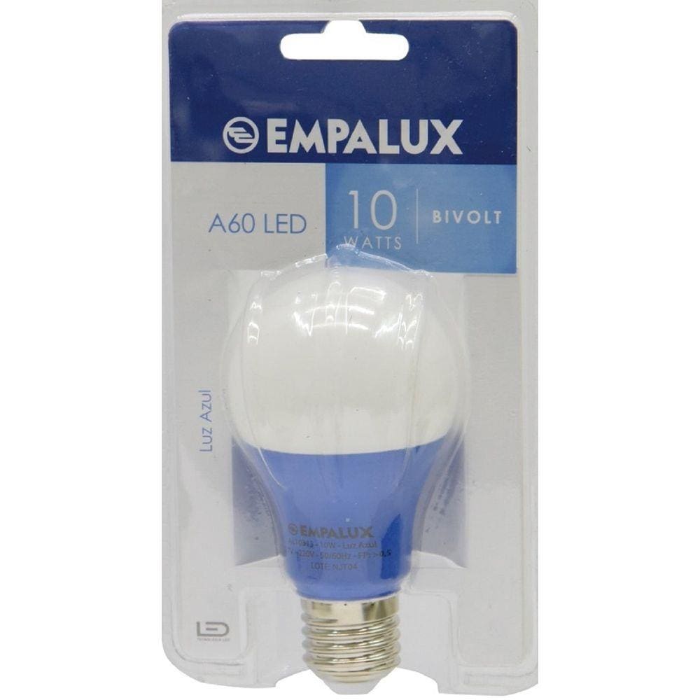 Lampada De Led Colorida De 10w Empalux - Azul