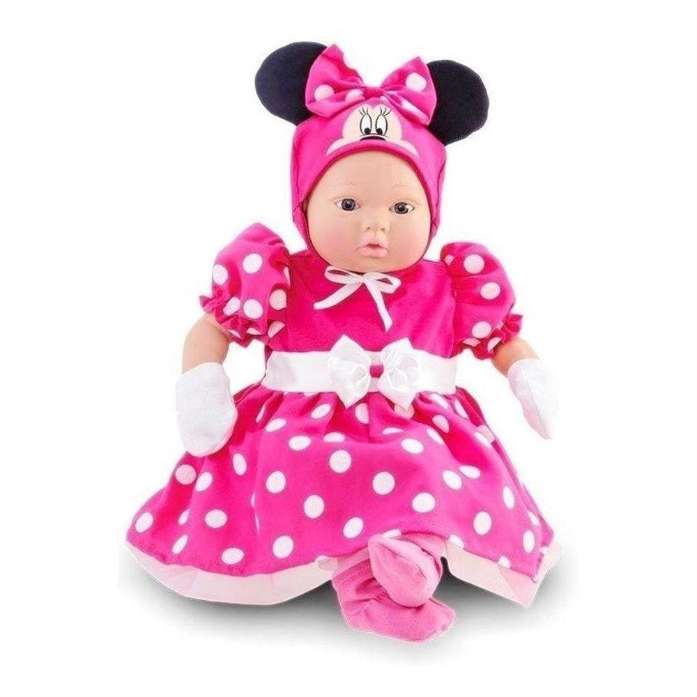 Boneca Bebê Menina Baby Little Mommy Recém Nascida - Roupa Rosa