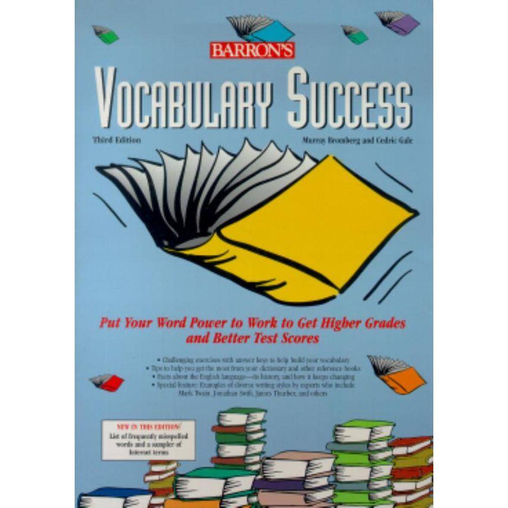 Vocabulary success 3rd ed bar barrons educational Casas Bahia