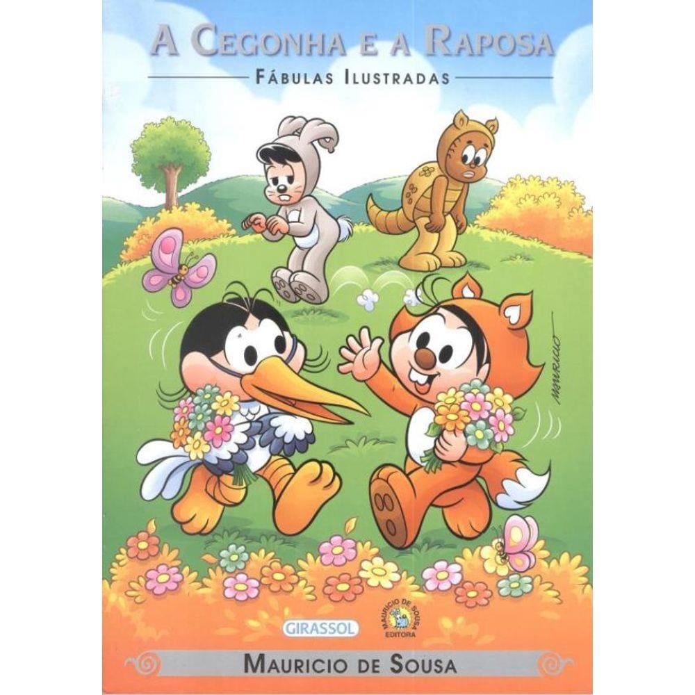 Cegonha E A Raposa, A - Turma Da Monica