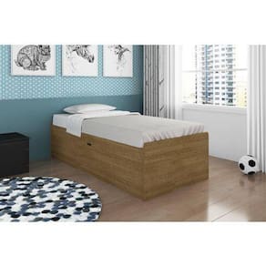 Cama Baú Camila Solteiro 0,88 Framar