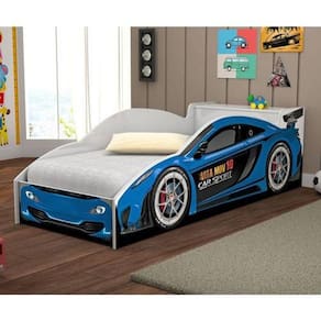 Cama Infantil Carro De Corrida 0.70 - Vitamov 0501012