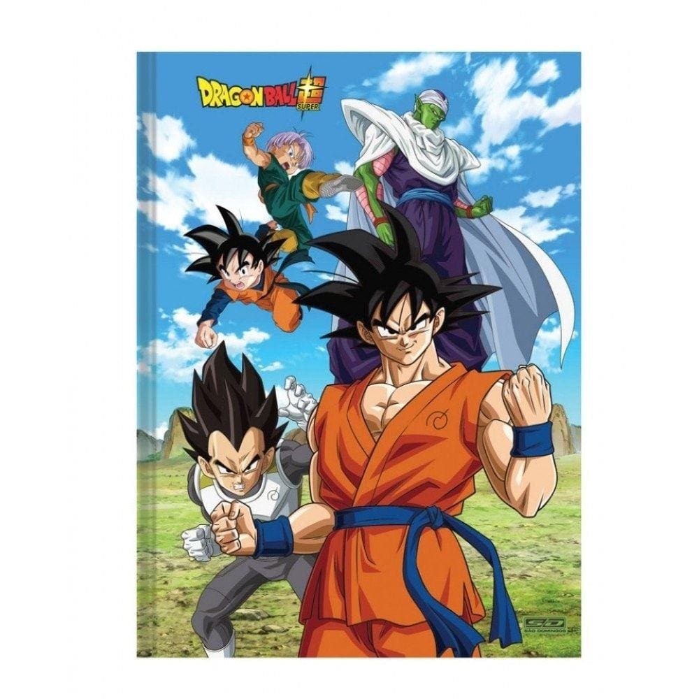 Caderno de Desenho e cartografia Dragon Ball