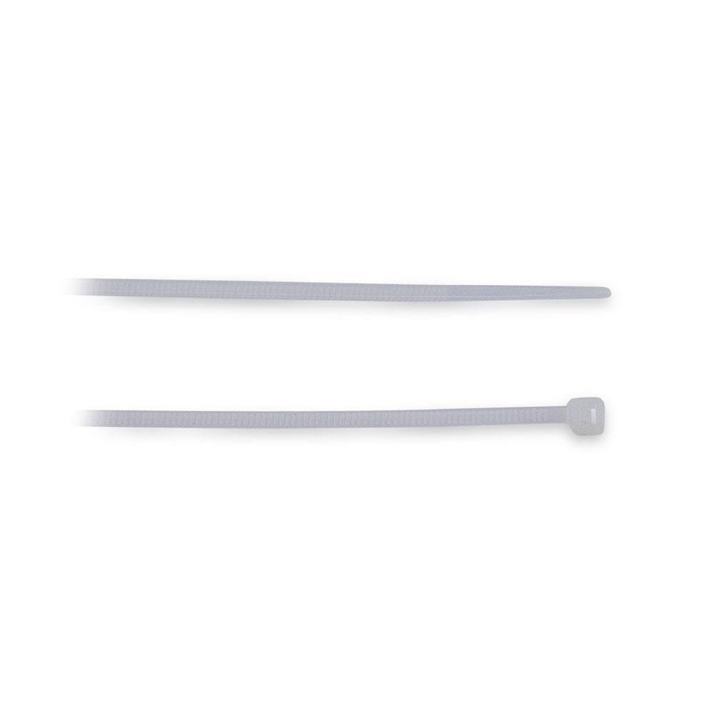Abraçadeira Nylon 150X2,5 Branco 100 Unidades Forceline