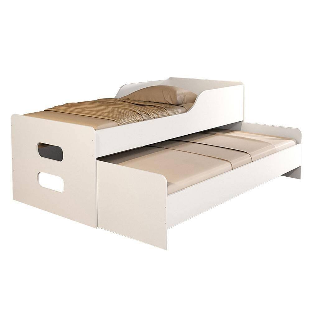 Cama Com Auxiliar Elis Basoto Brasil  - BRANCO