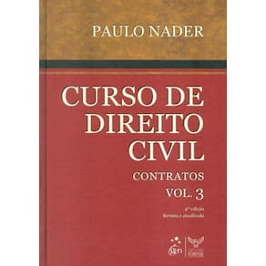 Curso De Direito Civil Vol. 3 - Contratos - 4ª Edicao
