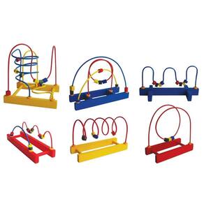 Brinquedo Educativos Conjunto De Aramados 6 Peças