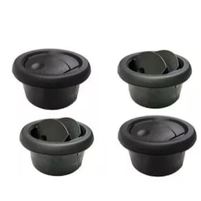 Conjunto De Difusor Ford Ka 4 Peças Preto 2008 A 2013