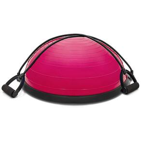 Meia bola rosa com alças WCT Fitness 555551112