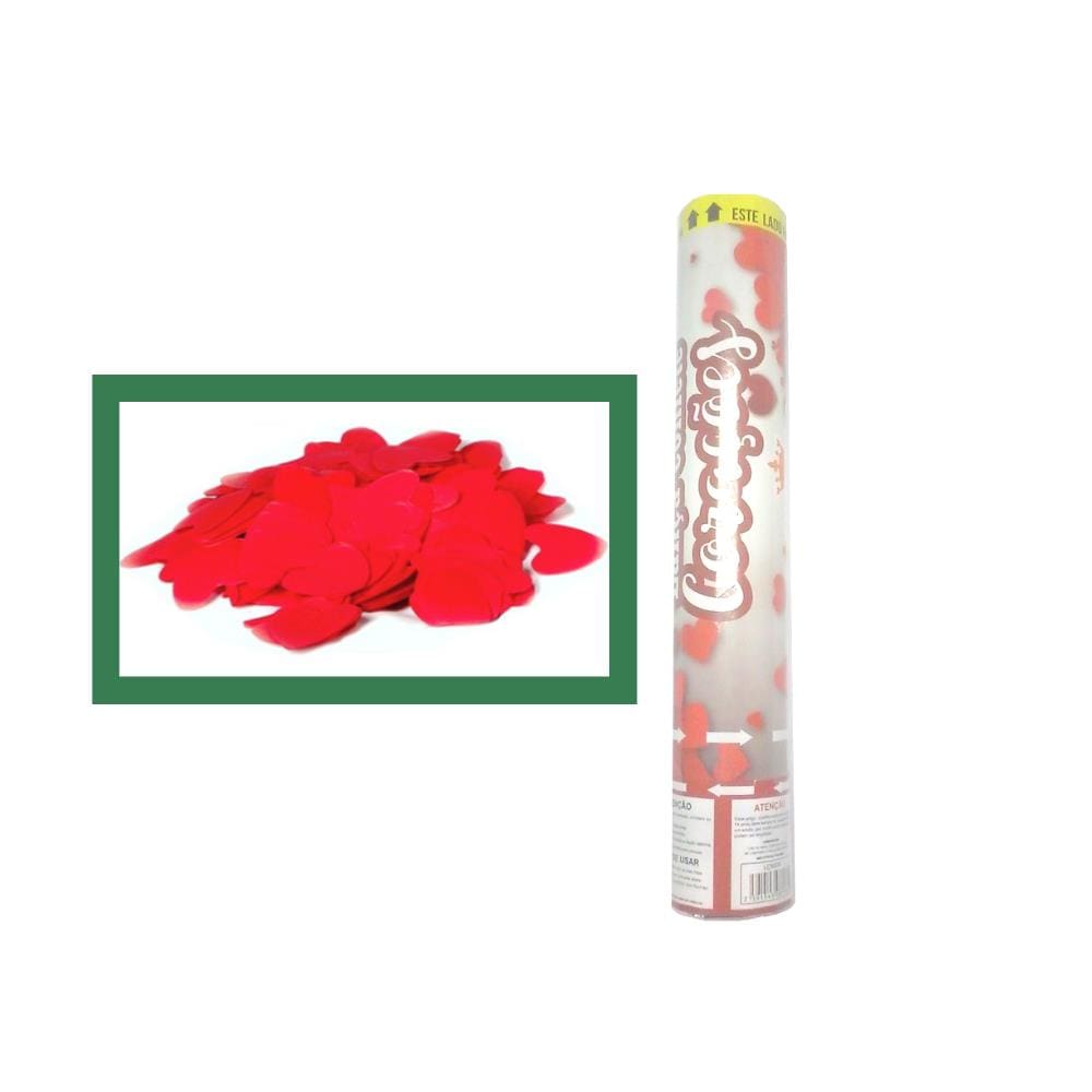 Lança Confete Corações