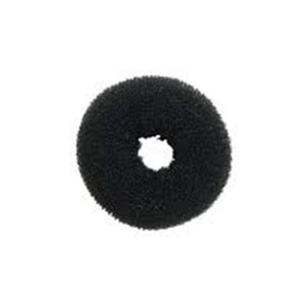 Rosquinha Para Coque + Pente Com Esponja Para Topete Preto