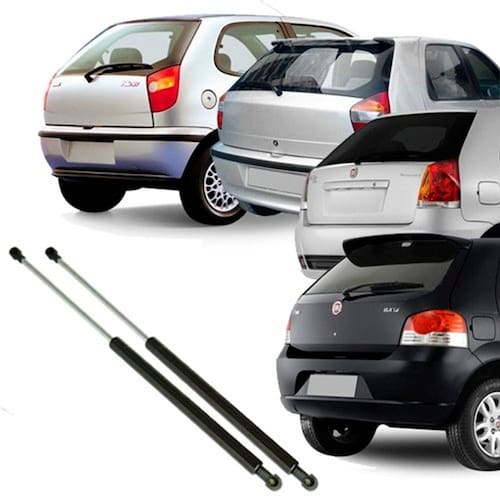 Menor preço em Par Amortecedor Tampa Traseira Porta Malas Palio Cinoy 1996 à 2011 YN-AMFT006