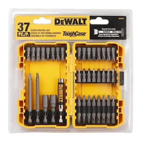 Kits Pontas Para Parafusar 37 Pcs Bits Com Estojo Dw2163 Dewalt
