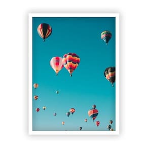 Quadro Decorativo Paisagens Variadas Com Moldura Branca 03