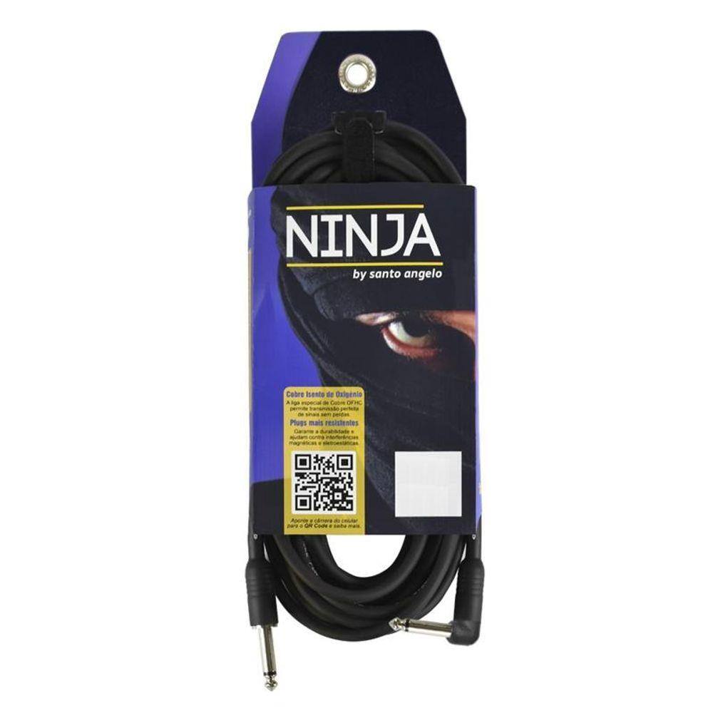 Cabo para Instrumento Santo Angelo Ninja L 10Ft 3,05m