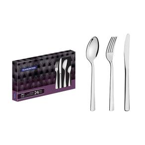 Faqueiro Oslo Aço Inox 24 Peças Tramontina