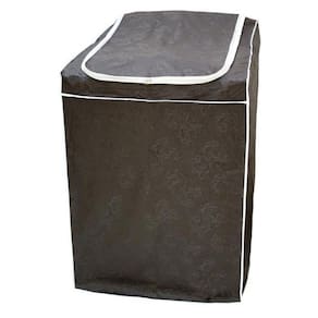 Capa Maquina De Lavar Com Zíper Electrolux Brastemp Marron