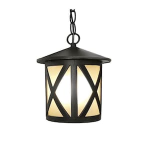 Pendente Colonial Luxo Vidro 1E27 16X24Cm