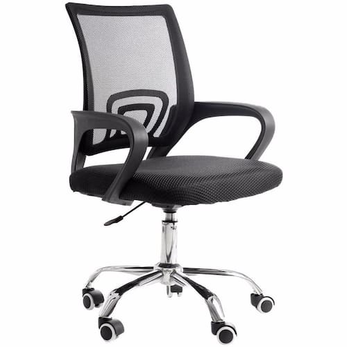 Cadeira de Escritório com Base Cromada - 9050 é ruim? Cadeira de Escritório com Base Cromada - 9050 é boa?