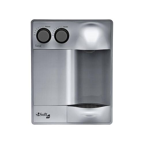 Purificador Água Refrigerado Por Compressor Soft Slim Prata Menor preço em Purificador Água Refrigerado Por Compressor Soft Slim Prata