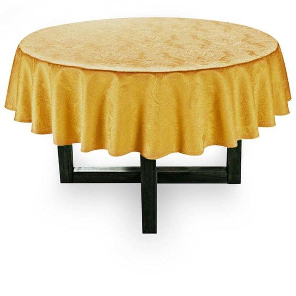 Toalha de Mesa Redonda 178cm Sempre Limpa Tropical - Karsten