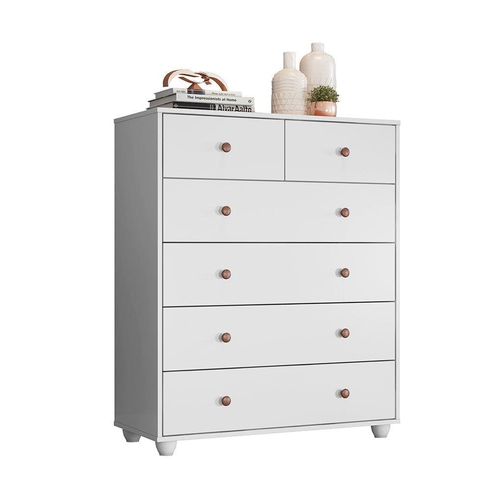 Cômoda Albatroz Vittoria 6 Gavetas