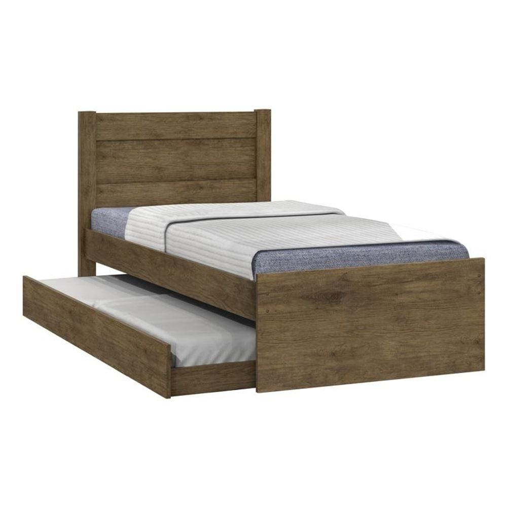 Cama Solteiro Auxiliar Prisma