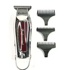 Maquina De Acabamento Cabelo Barba Profissional Sem Fio Kemei Km-9163 Bivolt