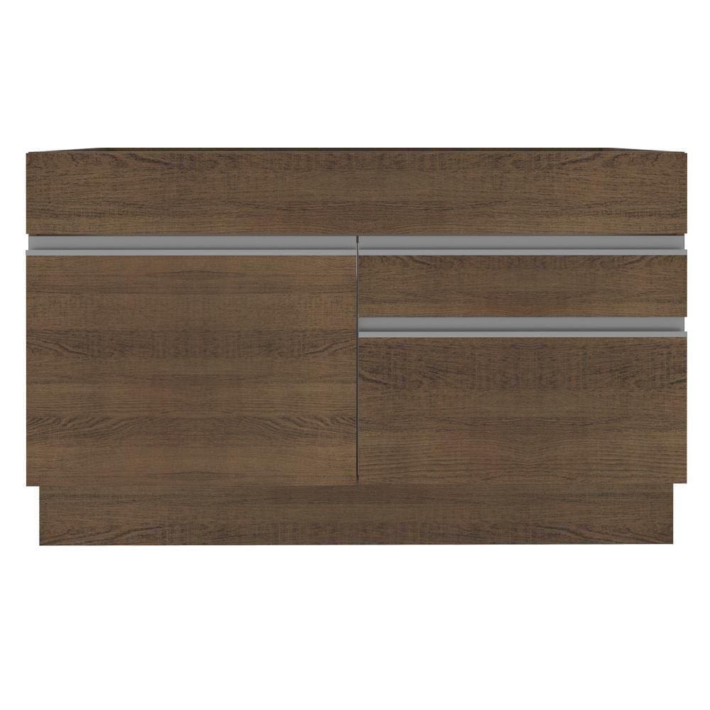 Balcão de Pia Glamy Rustic 1 Porta e 2 Gavetas Madesa