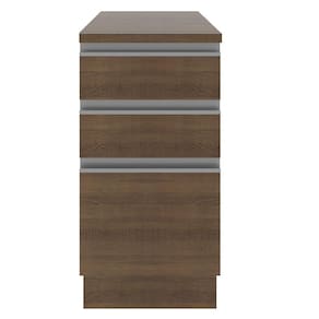 Balcão Glamy 40cm 3 Gavetas RusticMadesa