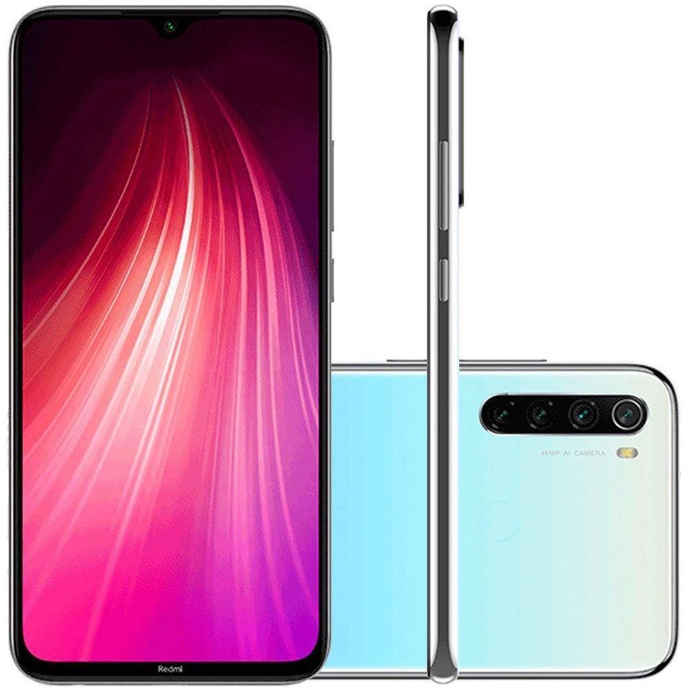 Xiaomi redmi note 8 branco 64gb 4gb ram | Casas Bahia