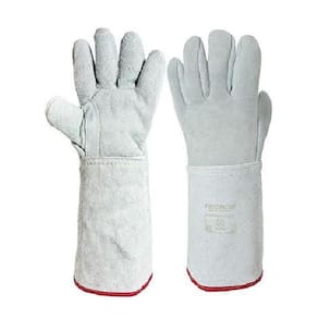 Luva Soldador Cano Longo 20Cm Único Ppm 13 Proteplus