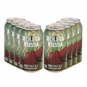 Pack 8 Cervejas Roleta Russa IPA 350ml lata