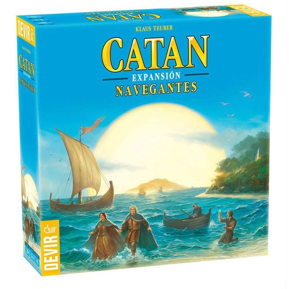 Catan Navegantes Expansão  de Jogo de Tabuleiro Devir BGCATANNAVPT