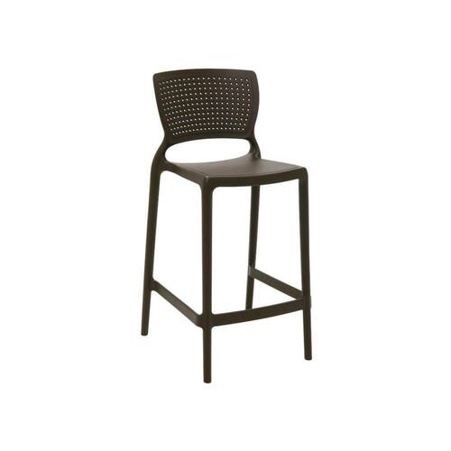 Cadeira Plastica Monobloco Safira Marrom Bar E Residencia Tramontina Menor preço em Cadeira Plastica Monobloco Safira Marrom Bar E Residencia Tramontina