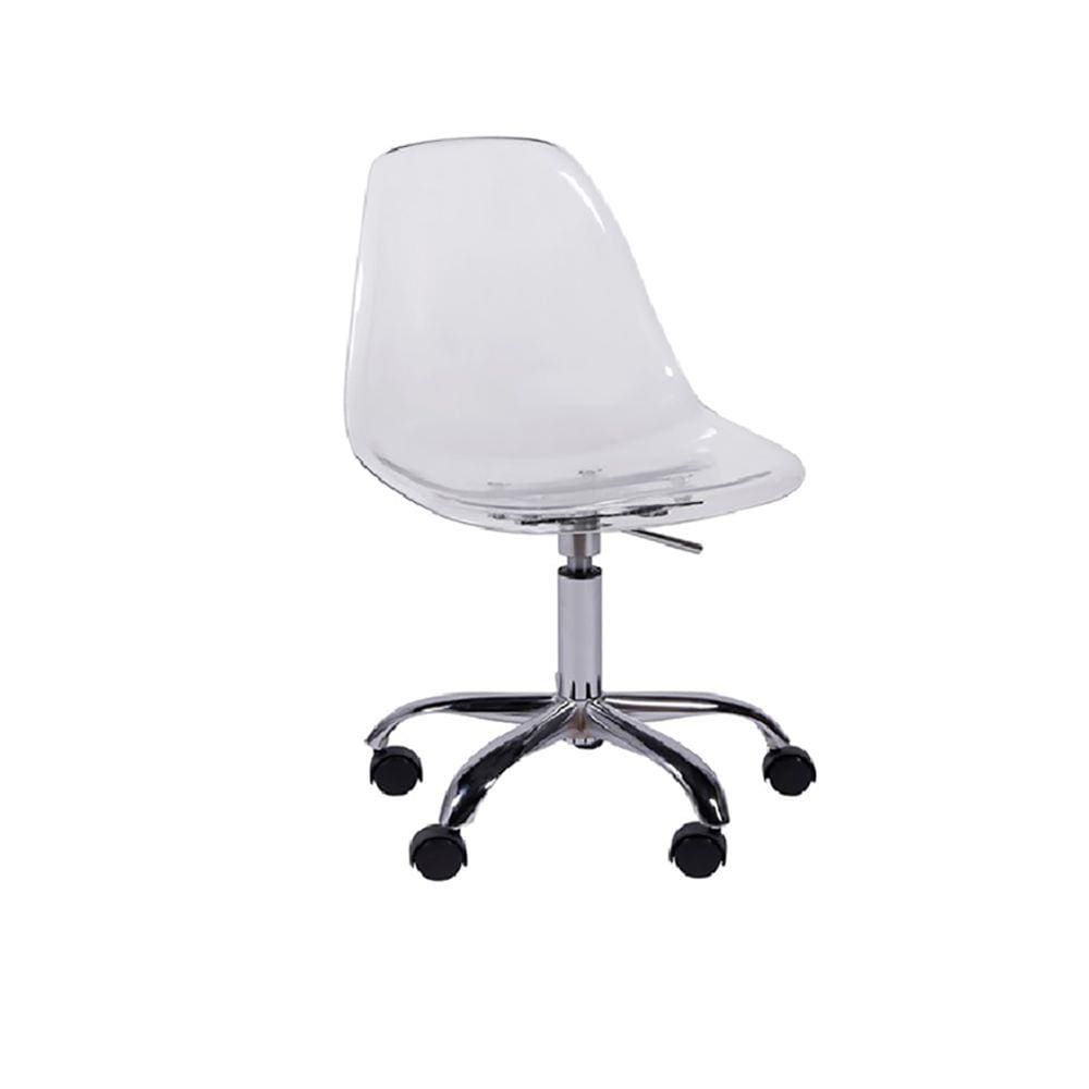 Cadeira Eames Com Rodízios