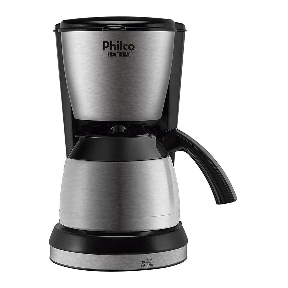 Cafeteira Thermo Preto/Prata Philco 127V PH30