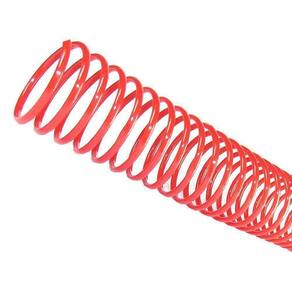 Espiral Para Encadernação Vermelho 23Mm Para 140 Folhas 60Un